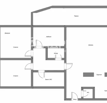 Снимка 4 — Тристаен апартамент в София, Овча купел