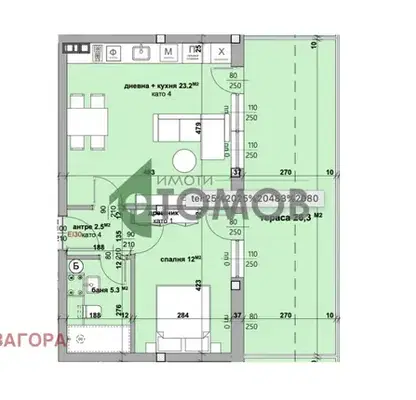 Снимка 3 — апартамент в Стара Загора, Самара 3