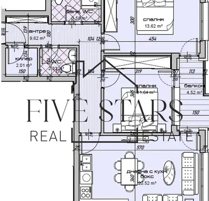 Photo 5 — 3-bedroom apartment in Varna, Izgrev