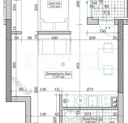Снимка 2 — апартамент във Варна, Кайсиева градина
