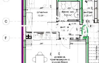 Двустаен апартамент в Кайсиева градина, Варна, ново строителство