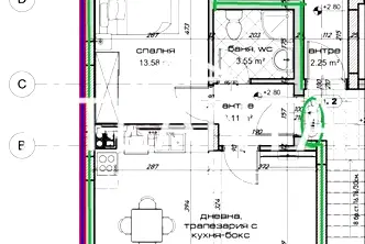 Двустаен апартамент в Кайсиева градина, Варна, ново строителство
