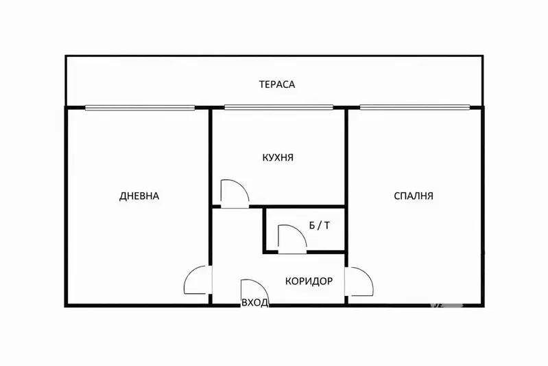 2-bedroom apartment in Varna, Levski 1