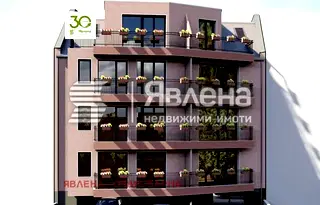 Двустаен апартамент с тераса в Погреби, Варна
