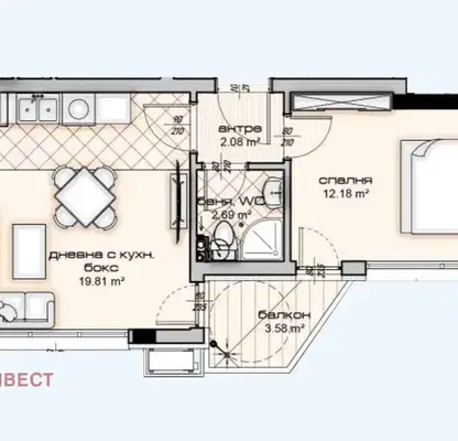 Photo 4 — apartment in Varna, Vladislav Varnenchik 1