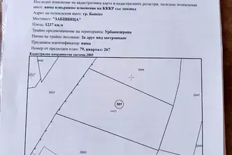 Парцел в Благоевград, Банско