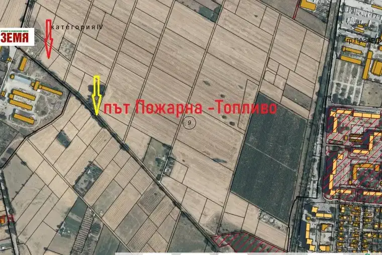 Plot in Pazardjik, Zapad