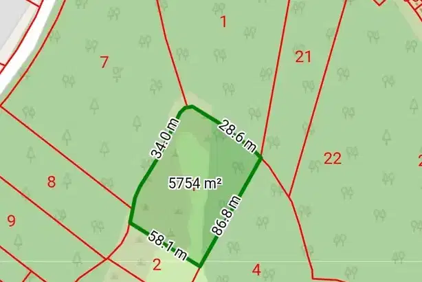 Plot in Oblast Lovech, Cherni Osym
