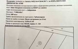 Парцел в Пазарджик, с. Добровница