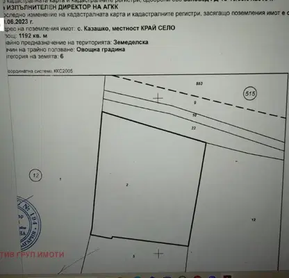 Photo 2 — Plot in Kazashko