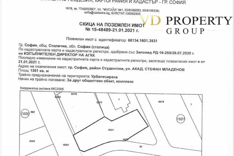 Plot in Sofiya, Studentski Grad
