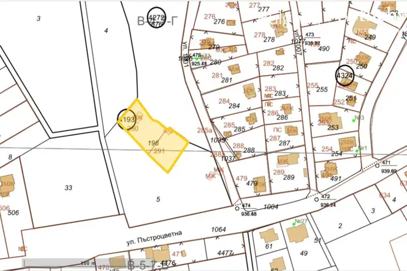 Plot in Sofiya, в.з.Люлин