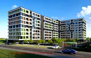 Двустаен апартамент в Хоризонт, Бургас с тераса