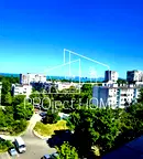Тристаен апартамент с панорамна тераса в Лазур, Бургас