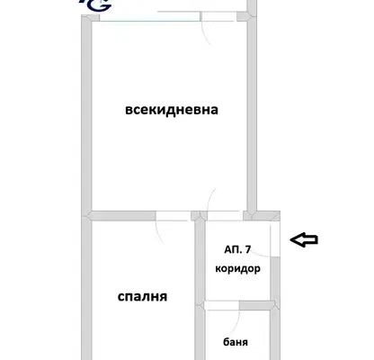 Снимка 2 — Двустаен апартамент в Бургас, Царево