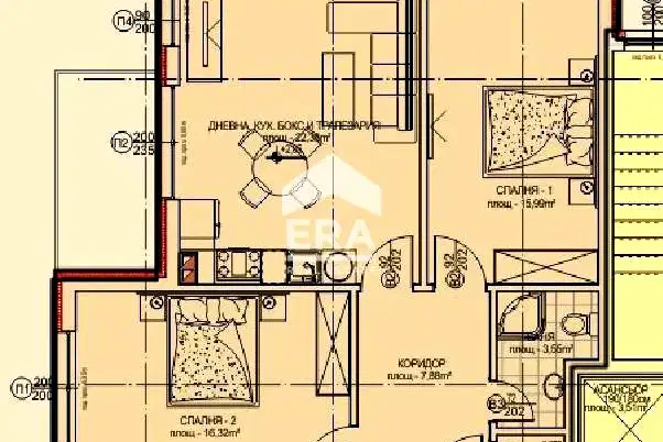 3-bedroom apartment in Haskovo, Mladejki Hylm