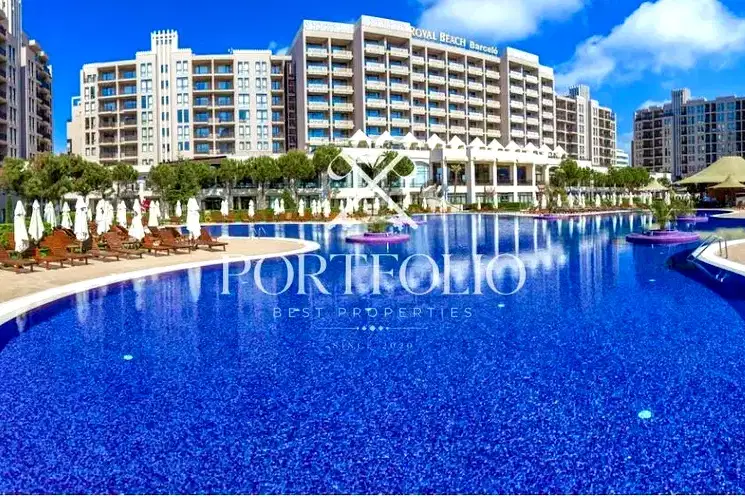 Двустаен апартамент с тераса в Слънчев бряг, Barcelo Royal Beach