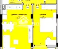 Снимка 2 — Двустаен апартамент в Кършияка с тераса и паркинг