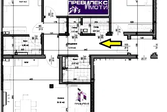 Четиристаен апартамент 311 кв.м. в Кършияка, Пловдив