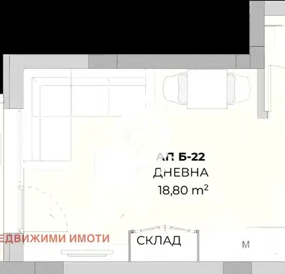 Снимка 2 — Едностаен апартамент в кв. Остромила, Пловдив, ново строителство