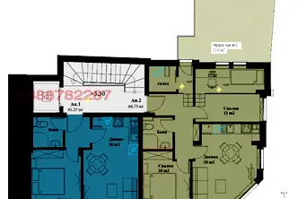 Тристаен апартамент в Банишора с ново строителство на ул. Козлодуй