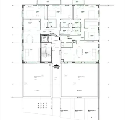 Снимка 2 — Тристаен апартамент с голяма тераса в Бояна, София