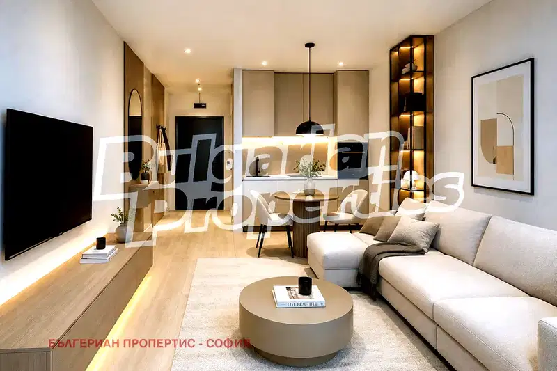 1-bedroom apartment in Sofiya, Centyr