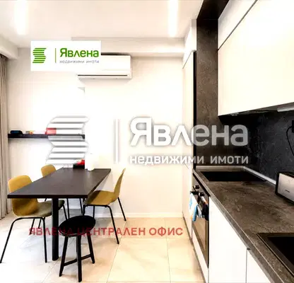Снимка 2 — Двустаен апартамент с тераса и гледка към Витоша в Център, София