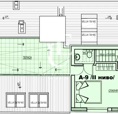Снимка 3 — 3-стаен апартамент с две тераси в центъра на София