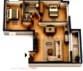 Снимка 3 — Тристаен апартамент 93 кв.м в Левски В с тераса
