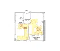 Снимка 3 — Двустаен апартамент в Люлин 8 с асансьор и интернет