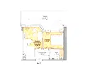 Снимка 3 — Двустаен апартамент в Люлин 8 с голяма тераса