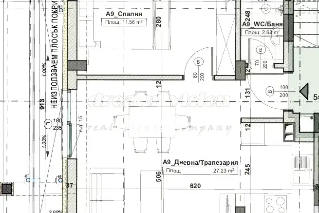 Двустаен апартамент в Люлин 9 с тераса и асансьор