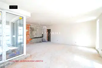 Тристаен апартамент в Малинова долина с тераса, ново строителство