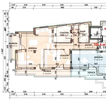 Photo 2 — 3-bedroom apartment in Sofiya, Manastirski Livadi