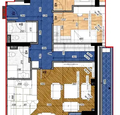 Photo 2 — 4-bedroom apartment in Sofia, Mladost 1