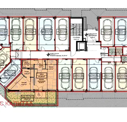 Снимка 4 — Тристаен апартамент с тераса в Обеля 1, София