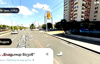 Двустаен апартамент в Сухата река с два балкона