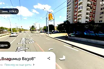 Двустаен апартамент в Сухата река с два балкона