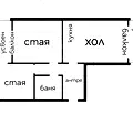 Снимка 4 — Тристаен апартамент с тераса в Света Троица, София