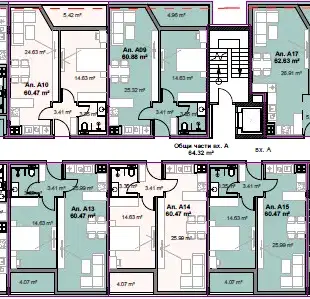 Снимка 4 — Тристайен апартамент 119 кв.м. в кв. Свобода, София с асансьор