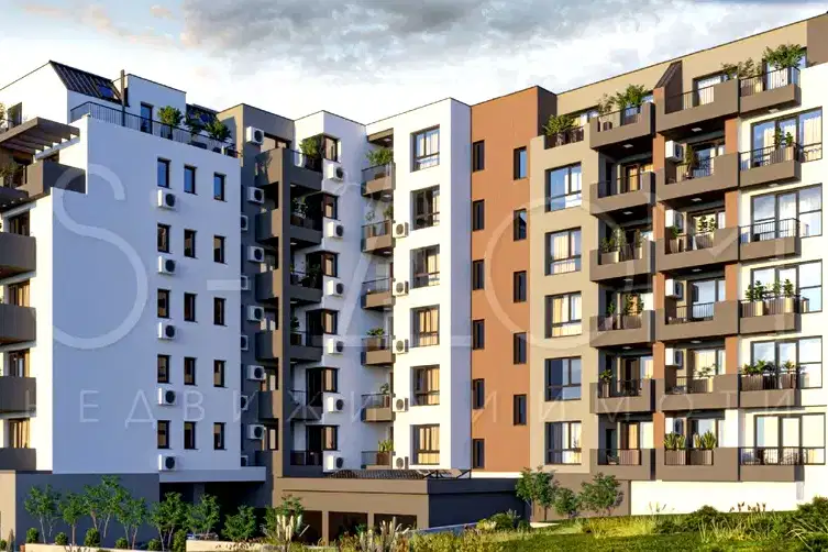 2-bedroom apartment in Stara Zagora, Jeleznik - Centyr
