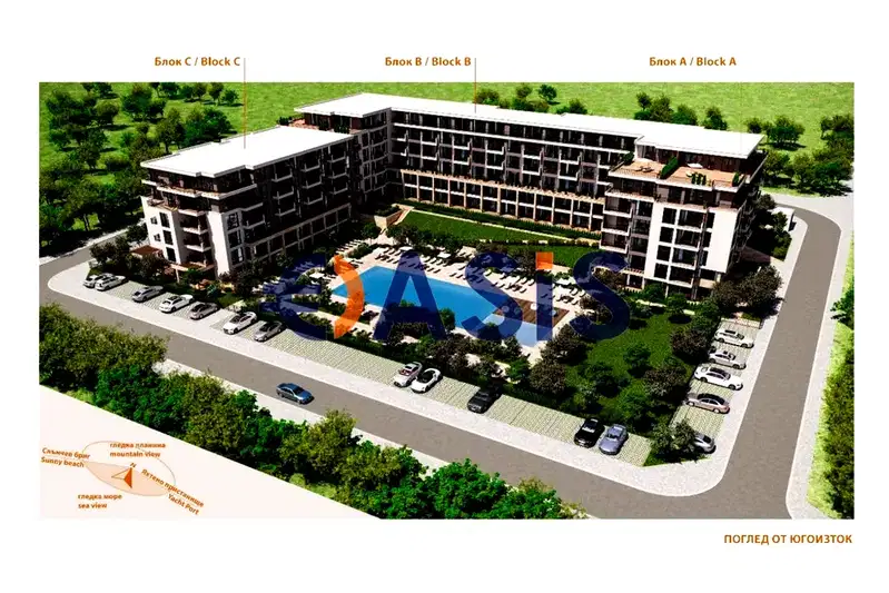 1-bedroom apartment in Oblast Burgas, Sveti Vlas