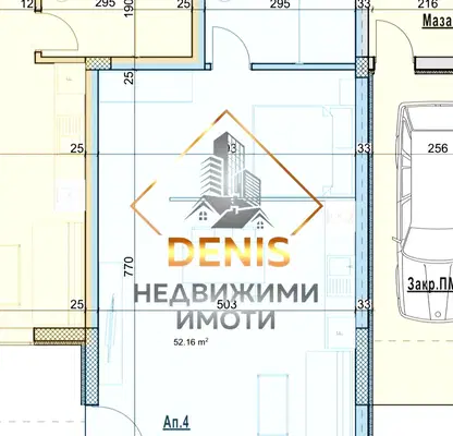 Снимка 4 — Едностаен апартамент в Галата, Варна, ново строителство