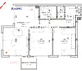 Снимка 2 — Тристаен апартамент в Изгрев, Варна с маза и асансьор