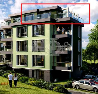 Photo 2 — Three-room apartment with large terrace in Izgrev, Varna