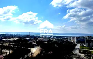 Двустаен апартамент с морска панорама в Кайсиева градина, Варна
