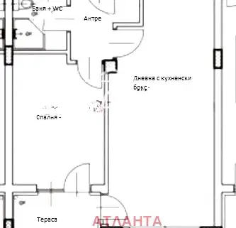 Снимка 2 — Двустаен апартамент с южна тераса в Кайсиева градина, Варна