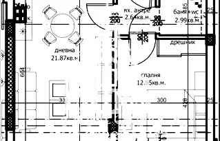 Двустаен апартамент с южно изложение в Левски, Варна
