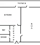 Двустаен апартамент в Младост 2, Варна на последен етаж